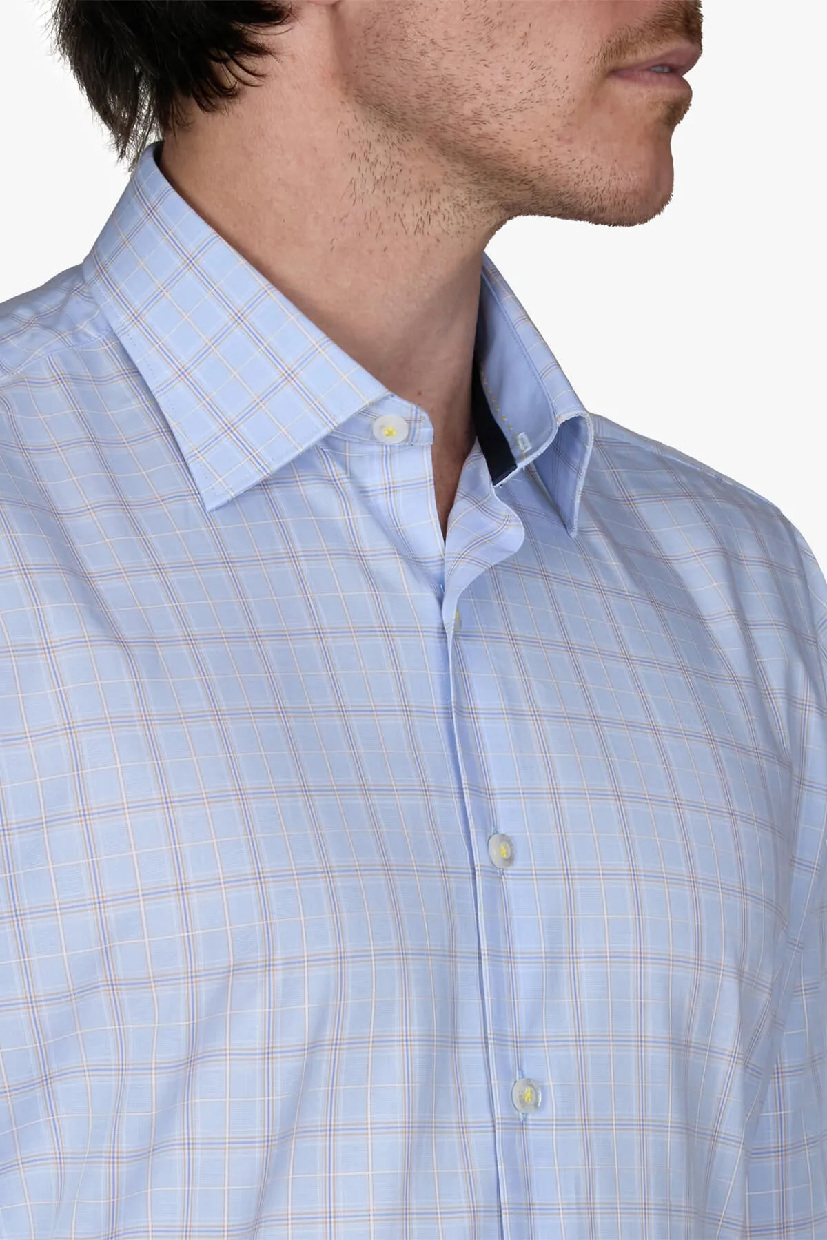 Abelard | Castiglione Check Slim Fit Business Shirt