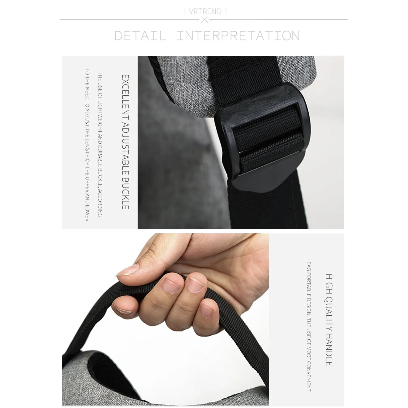 Backpack USB Charging <br> Oxford