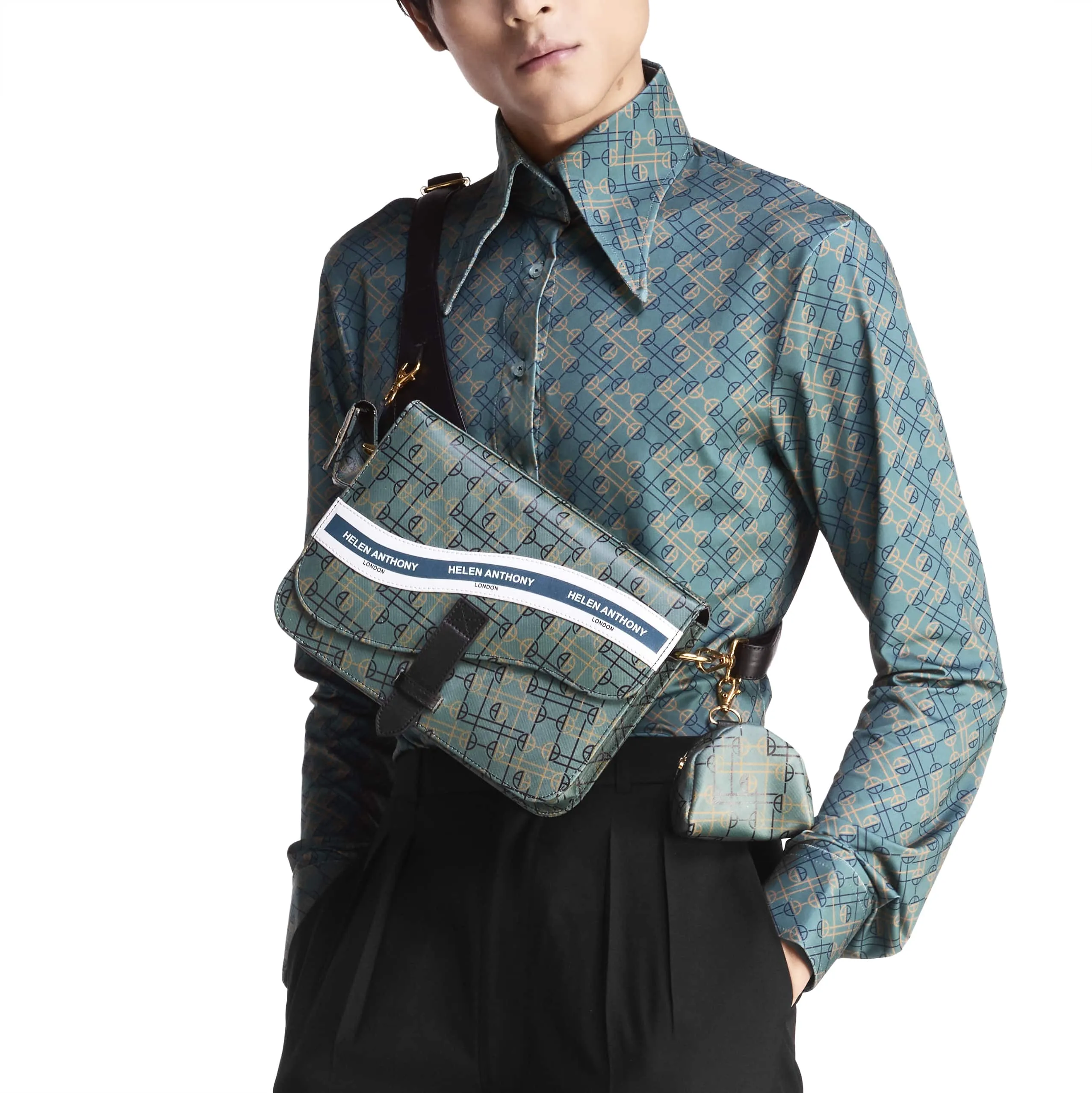 HELEN ANTHONY MONOGRAM SHIRT