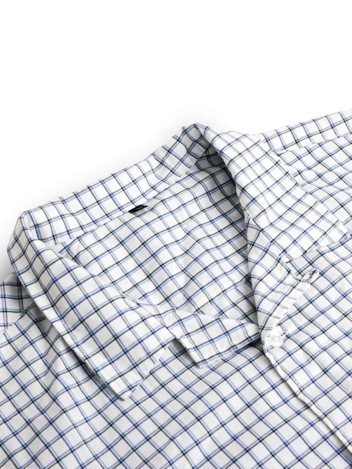 Jackhammer Charlie Shirt Checkered White