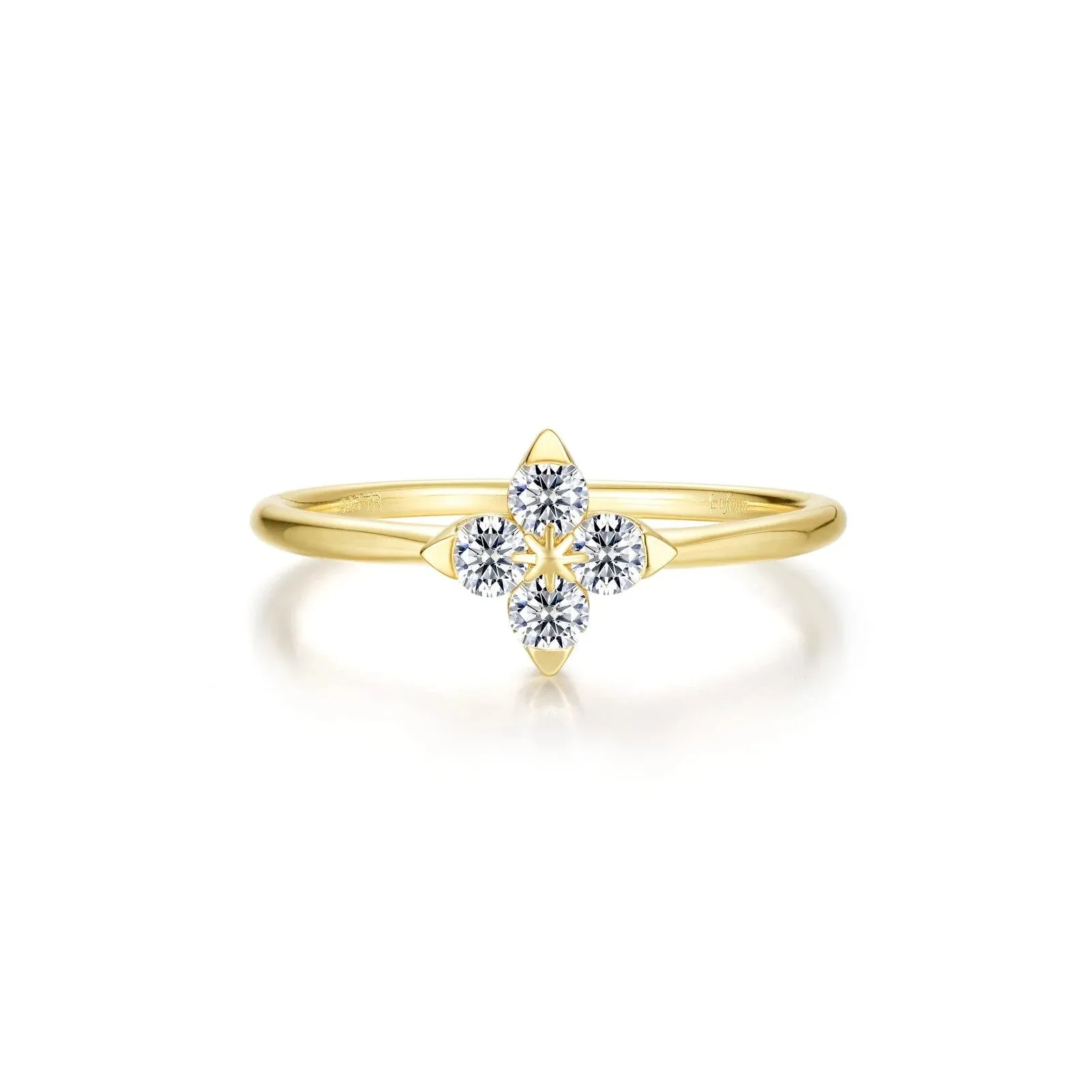Lafonn Simulated Diamond Trillium Bloom Ring R0550CLG