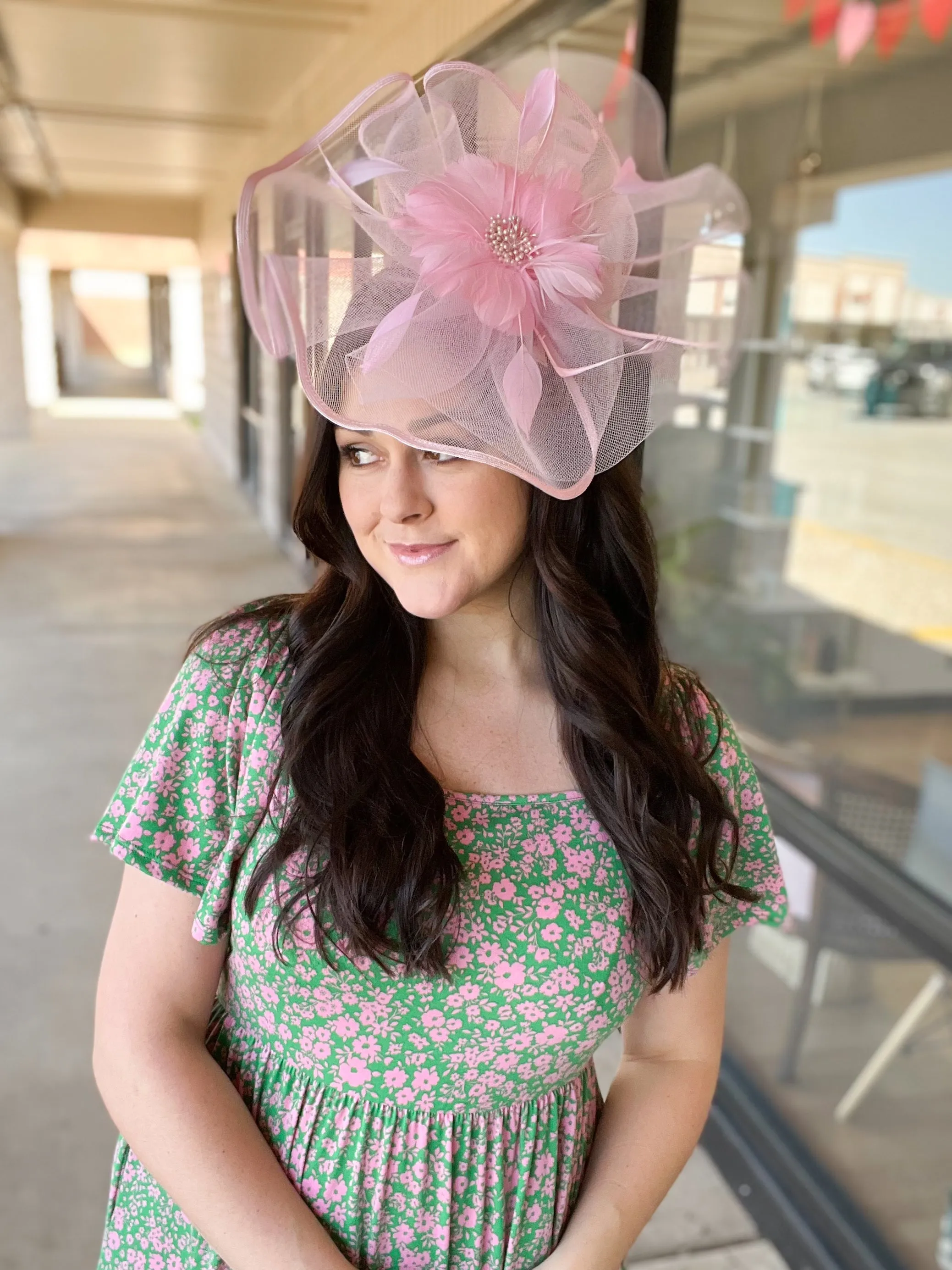 Light Pink Betting On You Fascinator