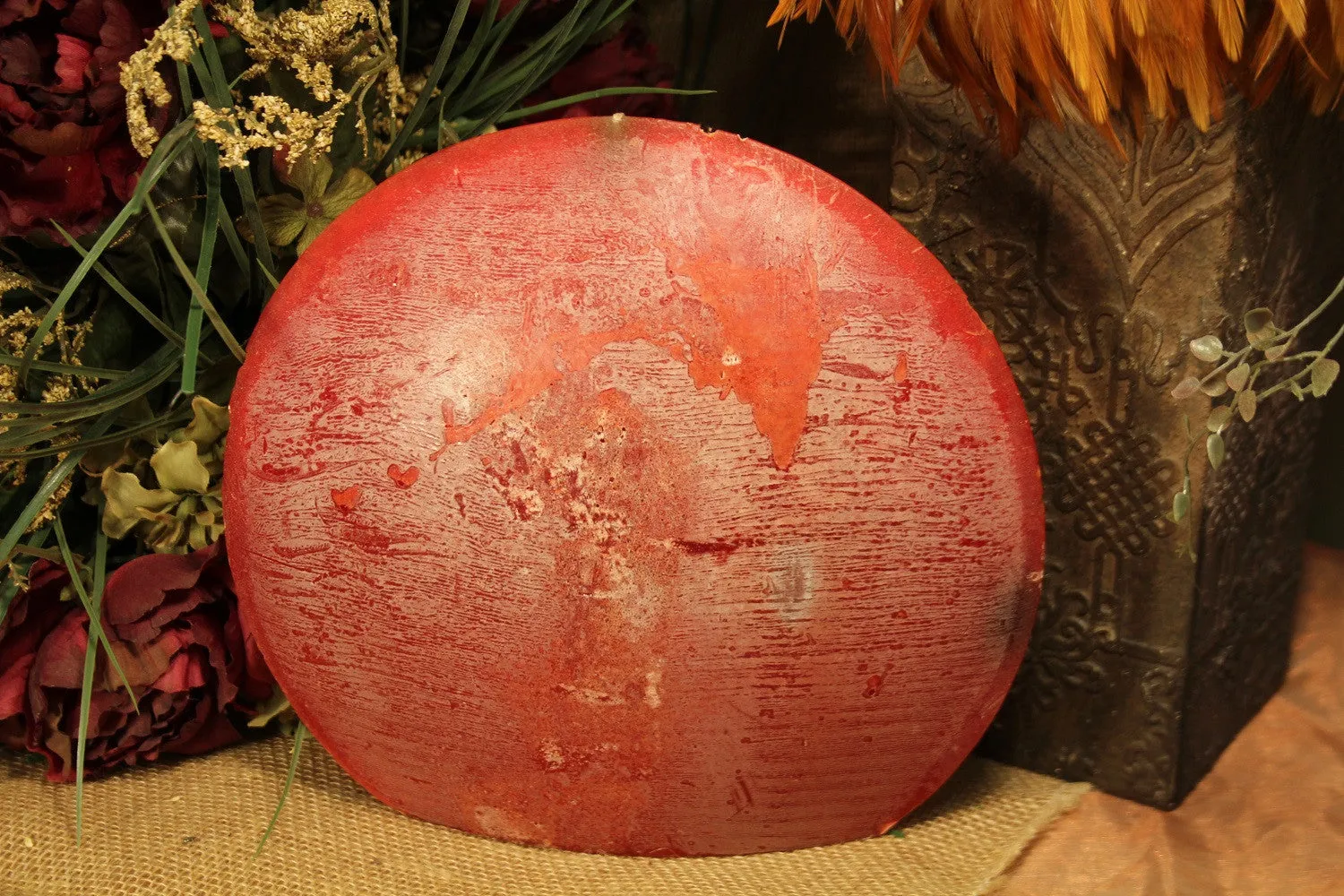 Pillar Candle | Apple Scented Decor Candle
