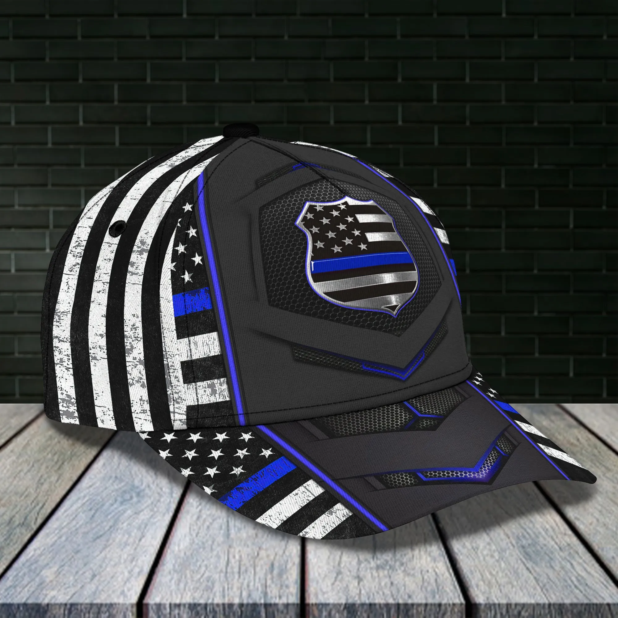 Police - Personalized Name Cap - HTA