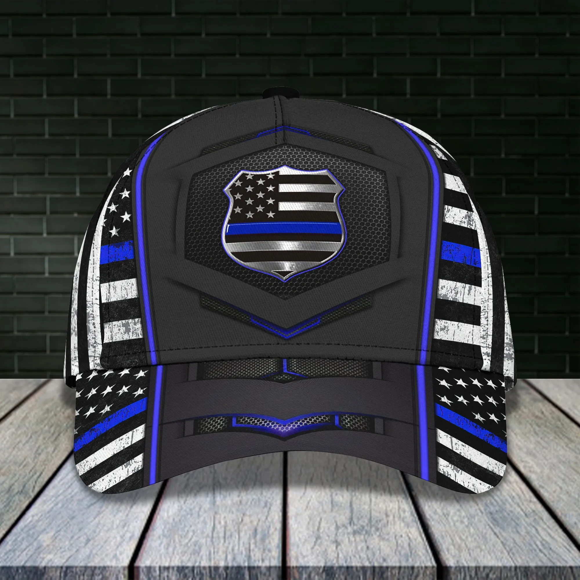 Police - Personalized Name Cap - HTA