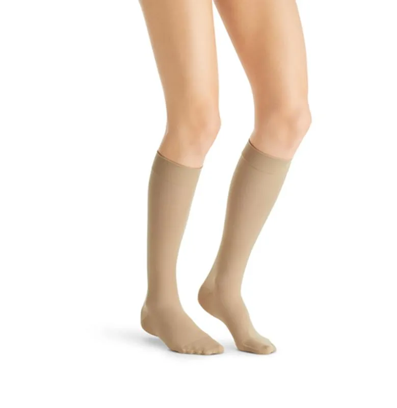 PR/1 JOBST ULTRASHEER WOMEN, KNEE HIGH, 20-30MMHG, XL, NATURAL, CLOSED TOE